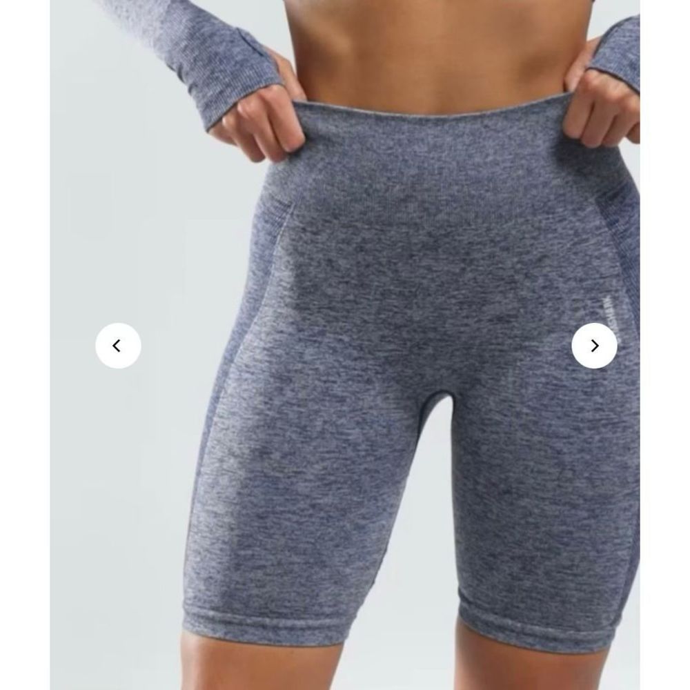 Flex cycling shorts - navy marl